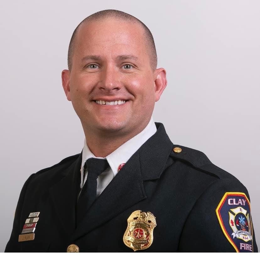 Currently the assistant chief of administration, Jaren Kilian becomes Clay Fire Territory's new chief Feb. 20, 2024, with the retirement of Timm Schabbel as the current chief.