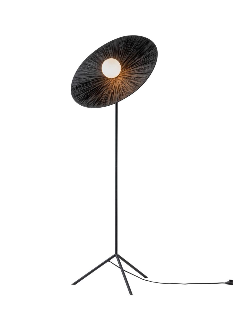 1) ‘Ridotti’ raffia floor lamp, Lights & Lamps