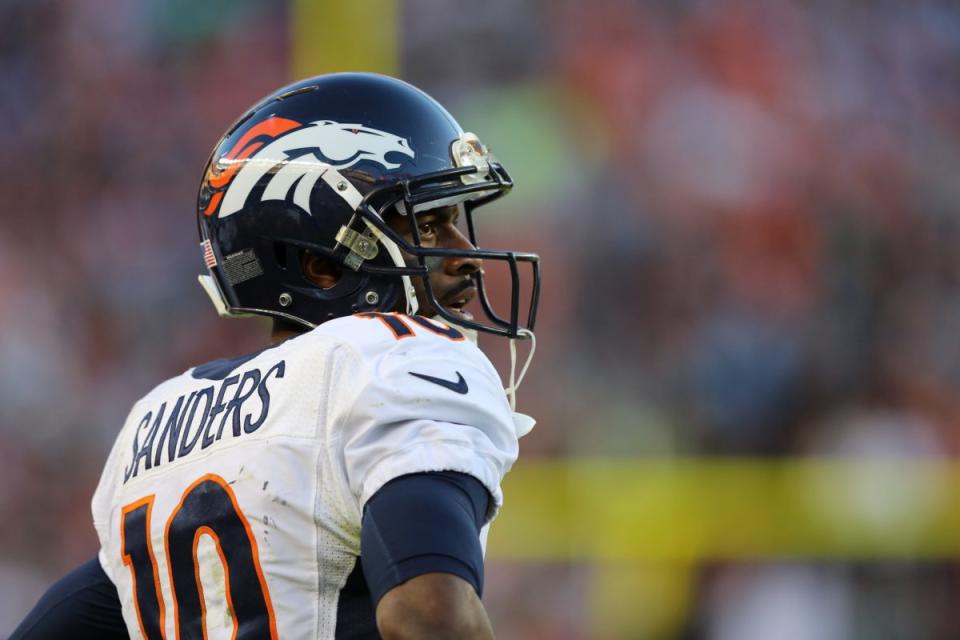 Emmanuel Sanders in Super Bowl 50 (AP)