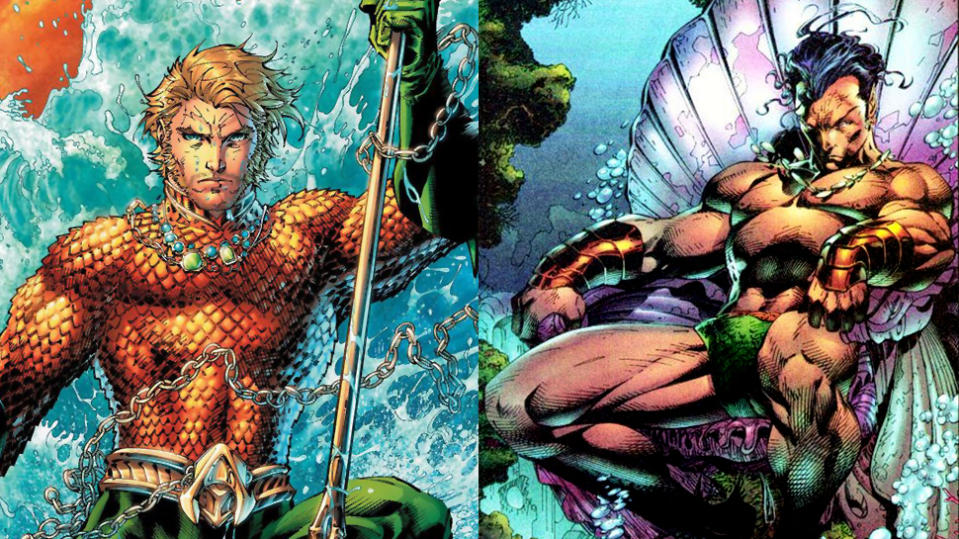 DC Comics' Aquaman and Marvel's Prince Namor