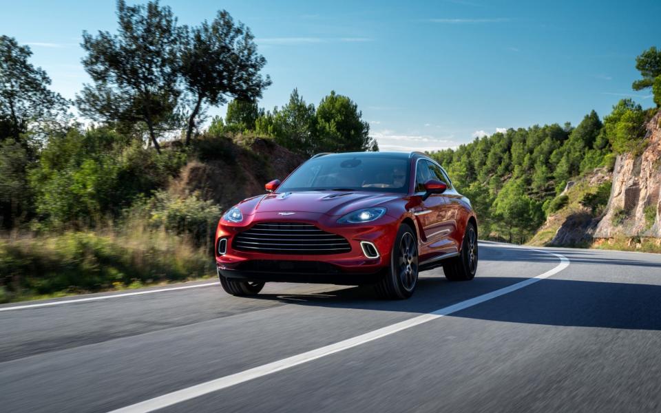 Aston Martin has pinned hopes of a turnaround on its new SUV model, the DBX - RVT3