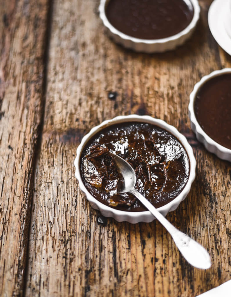 Crèmes brûlées au chocolat noir