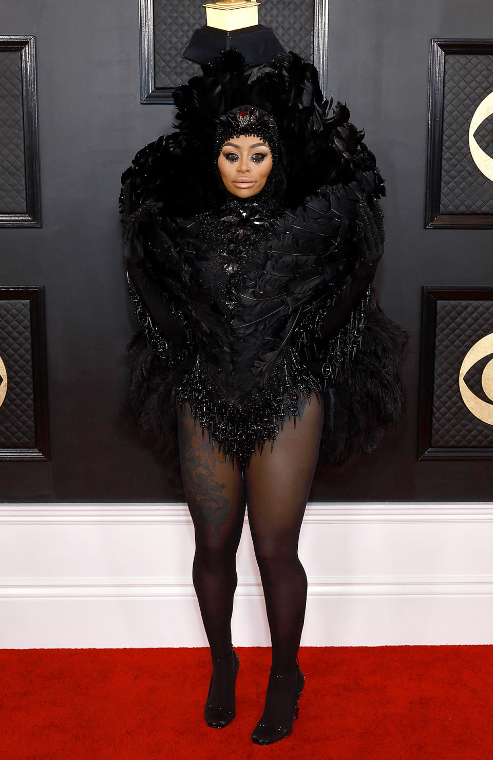 Blac Chyna Goes Goth