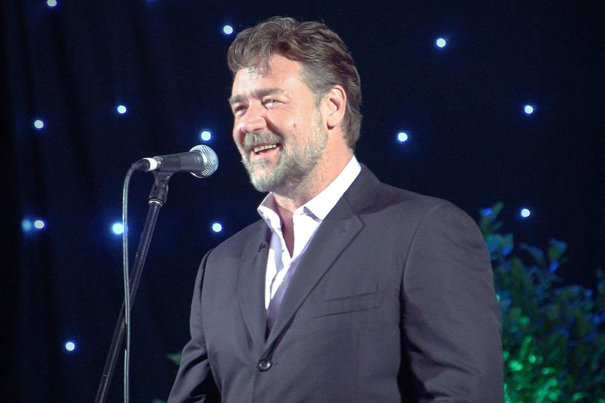 Breaking out: Russell Crowe wants to be judged on his music not his fame: PR HANDOUT