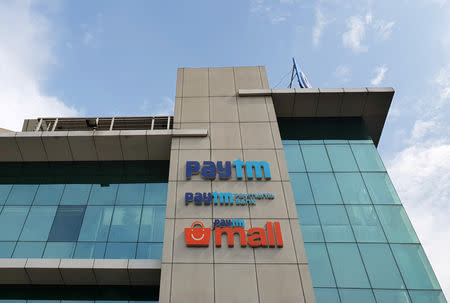 FILE PHOTO: The headquarters for Paytm, India's leading digital payments firm, is pictured in Noida, India, August 29, 2018. REUTERS/Sankalp Phartiyal/File Photo