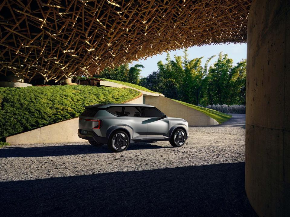 View Photos of the Kia EV5 Concept SUV