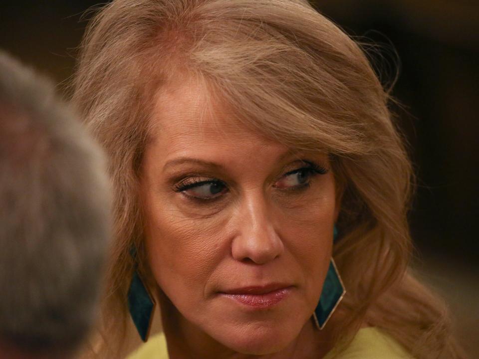 Trump aide Kellyanne Conway denies president’s mental health is ‘getting worse’ after her husband voices concerns