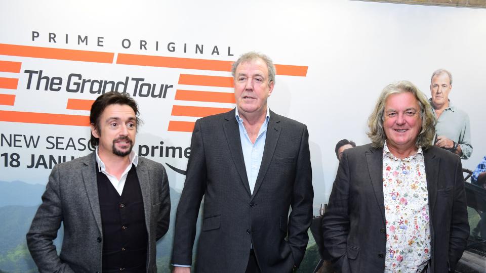 Richard Hammond, Jeremy Clarkson and James May (Credit: PA)