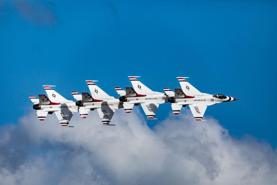 The 2023 Orlando Air Show at Orlando Sanford International Airport.