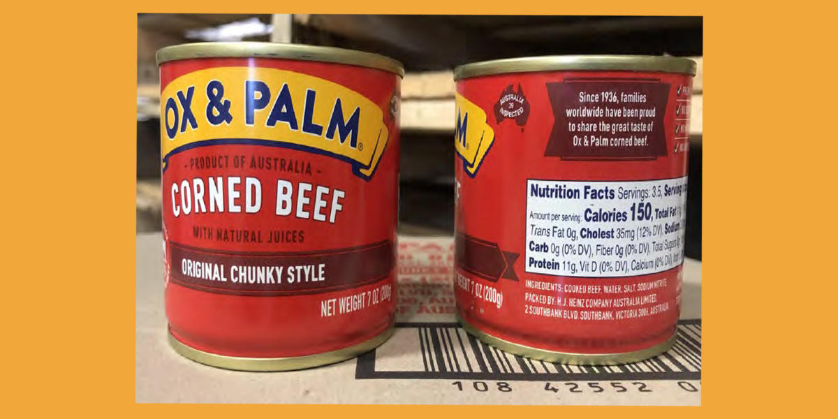 300,000 pounds of canned corned beef recalled, just in time for St