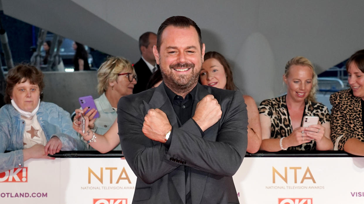 Danny Dyer has confessed that his dad spelled his name wrong on his birth certificate. (Ian West/PA Images via Getty Images)