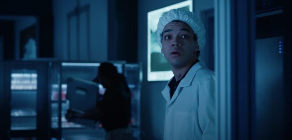 Justice Smith in Jurassic World: Fallen Kingdom