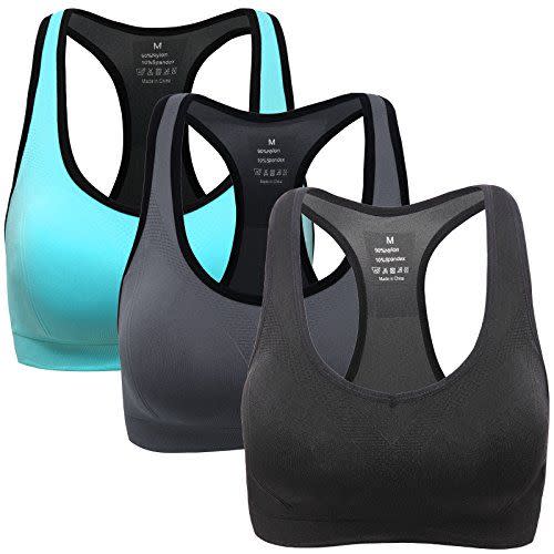 6) MIRITY Women Racerback Sports Bras