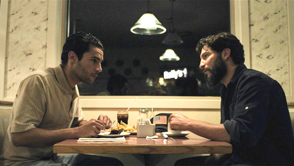 Christopher Abbott and Jon Bernthal in <em>Sweet Virginia</em>