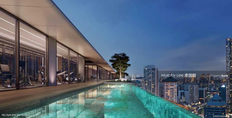 infinity-pool-Singapore-condo-Boulevard-88
