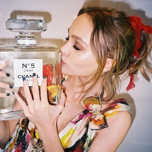 Lily-Rose was unveiled as the face of Chanel earlier this year. Photo: Instagram/lilyrose_depp