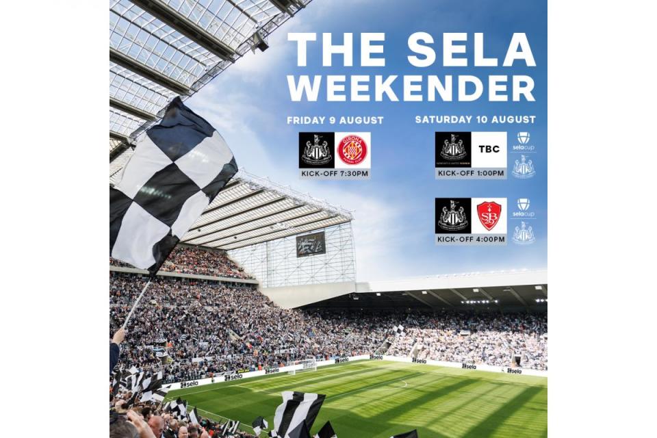 The Sela Weekender will be staged in August <i>(Image: NUFC)</i>