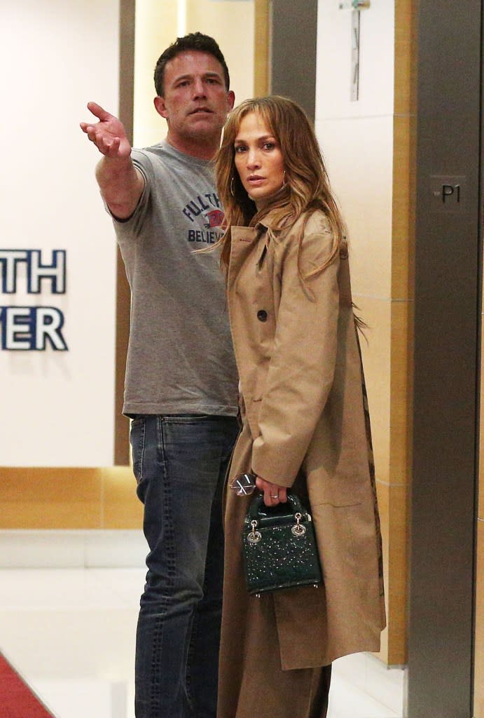 Ben Affleck and Jennifer Lopez in LA on May 19, 2024. Thecelebrityfinder/MEGA