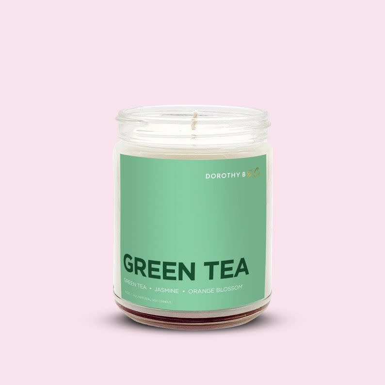 10) Green Tea Soy Candle