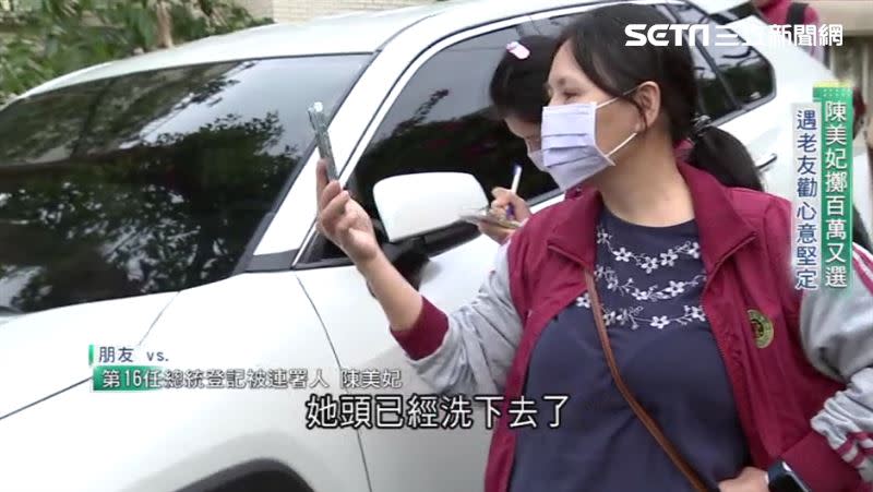 陳美妃為了拿到連署書幾乎每天都帶著兒女在外奔波，相當認真在拚選舉。