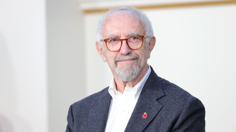 Jonathan Pryce at the Los Angeles premiere of Netflix's 'The Crown' on Sunday. - Monica Schipper/Getty Images