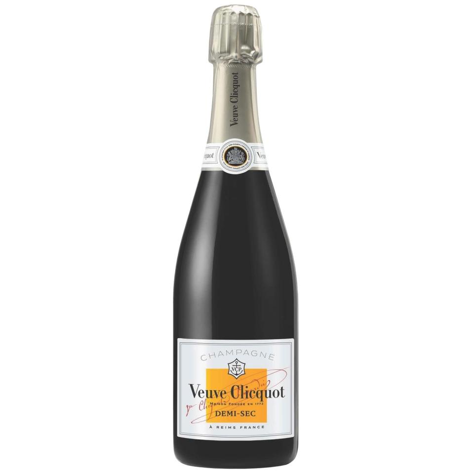 <p><a href="https://go.redirectingat.com?id=74968X1596630&url=http%3A%2F%2Fwww.wine.com%2Fv6%2FVeuve-Clicquot-Demi-Sec%2Fwine%2F706%2FDetail.aspx&sref=https%3A%2F%2Fwww.thepioneerwoman.com%2Ffood-cooking%2Fg46976732%2Fdessert-wines%2F" rel="nofollow noopener" target="_blank" data-ylk="slk:Shop Now;elm:context_link;itc:0;sec:content-canvas" class="link ">Shop Now</a></p><p>Veuve Clicquot Demi-Sec </p><p>wine.com</p><p>$69.97</p><span class="copyright">Wine.com</span>