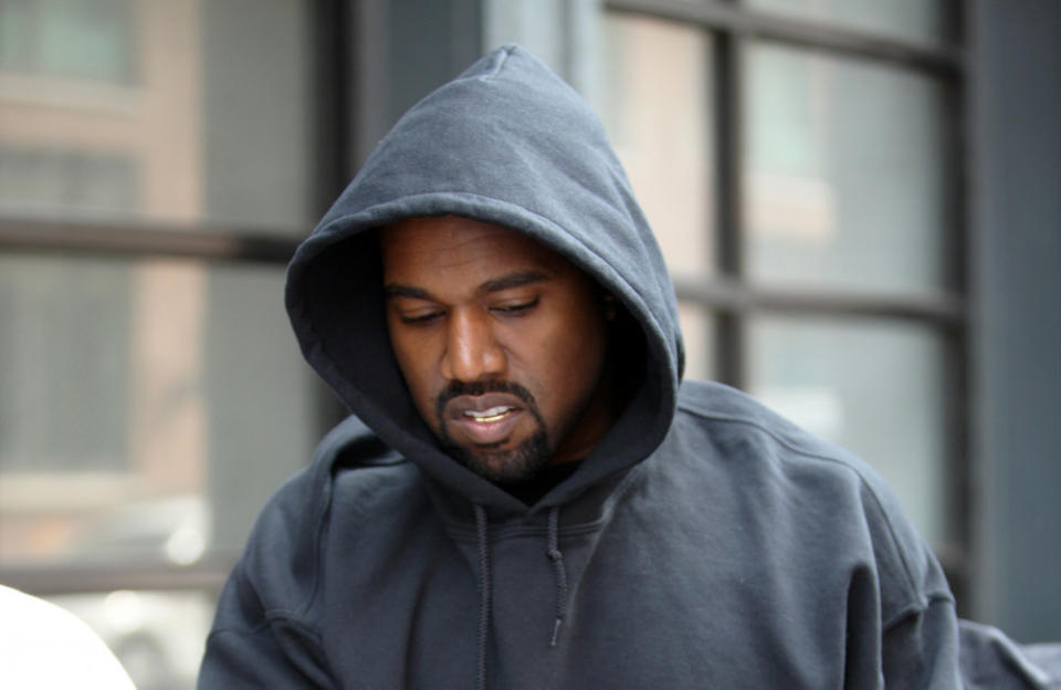 Kanye West's presidential campaign committee was allegedly targeted in a fraud scheme credit:Bang Showbiz