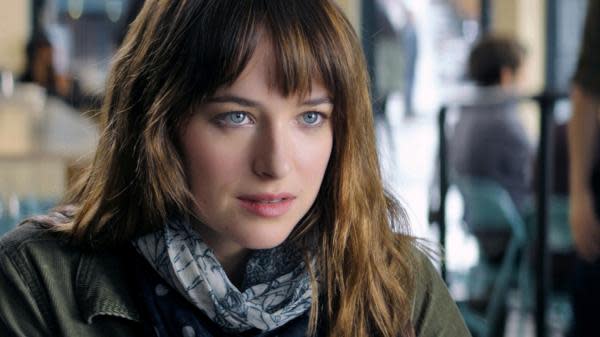 Dakota Johnson en Cincuenta Sombras de Grey (Imagen: Universal Pictures)