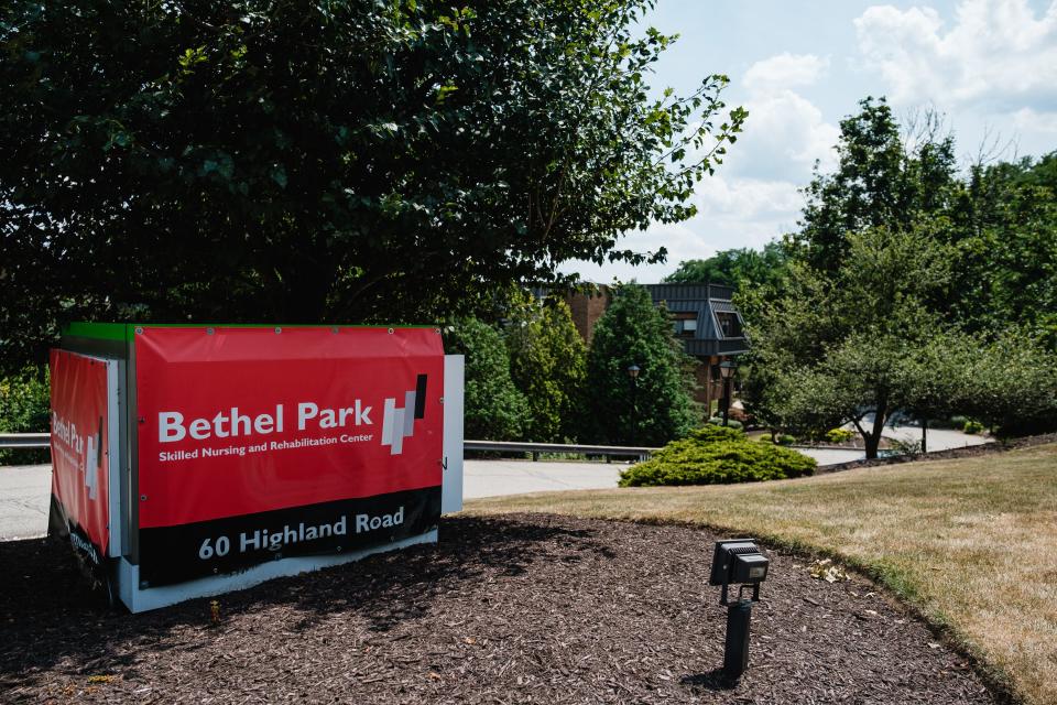 Bethel Park Skilled Nursing and Rehabilitation is seen, Sunday, July, 14, in the Bethel Park neighborhood of Pennsylvania where Thomas Matthew Crooks, 20, once lived. The rehab facility was Crooks’ place of employment. He was identified as the shooter responsible for the attempted assassination of former US President Donald J. Trump at a rally in Butler, PA, Saturday. Crooks was reportedly shot and killed by the United States Secret Service.