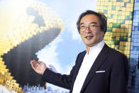 <p><b>L’ideatore</b>. Toru Iwatani è il game designer che ha progettato Pac-Man. Cominciò a lavorare per la NAMCO nel 1977. Pac-Man uscì nel 1980 (GETTY) </p>