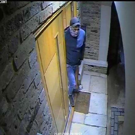 One of the thieves was caught leaving the scene in the Keston burglary (Metropolitan Police)