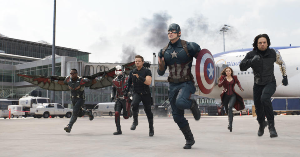 <p>Marvel's long-awaited smackdown between Captain America and Iron Man didn't disappoint with that epic airport showdown providing fan boys with enough superhero-on-superhero action to keep them going until 'Avengers: Infinity War'. Spider-Man's debut set up nicely for 2017’s ‘Homecoming’ too. </p>