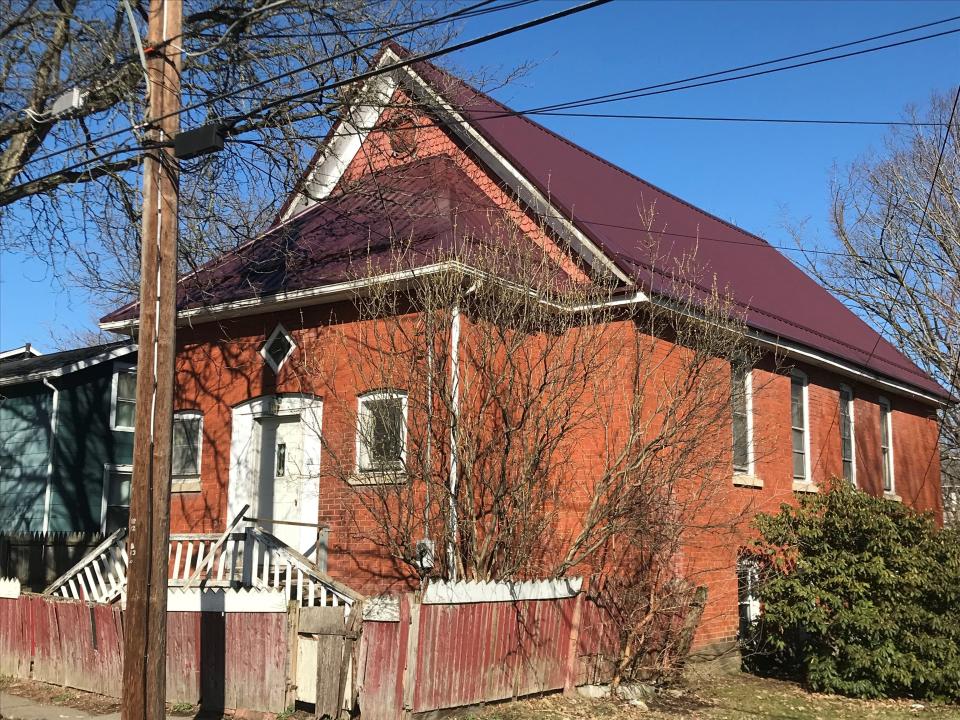 The Seventh-Day Adventist Church bought this lot at 310 W. Third St. in 1913 and later moved to its current location at 813 Maple Ave.