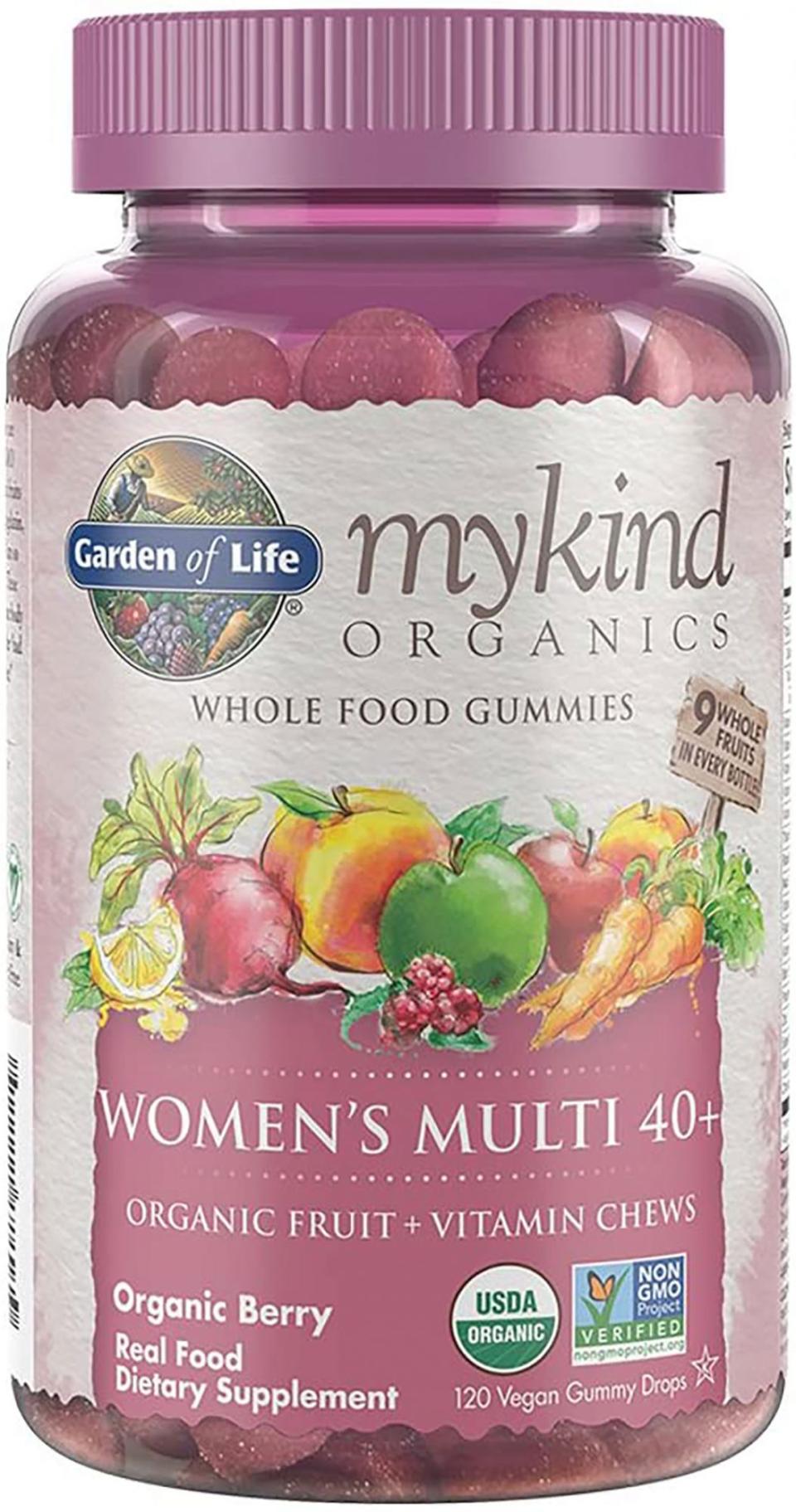Garden of Life Mykind Organics Women 40+ Gummy Vitamins