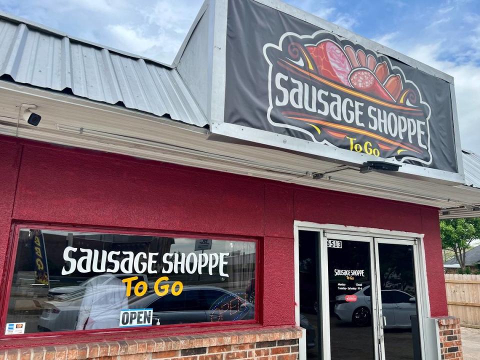 The Sausage Shoppe is a 30-year Fort Worth restaurant now in its fourth location, pictured April 25, 2003.