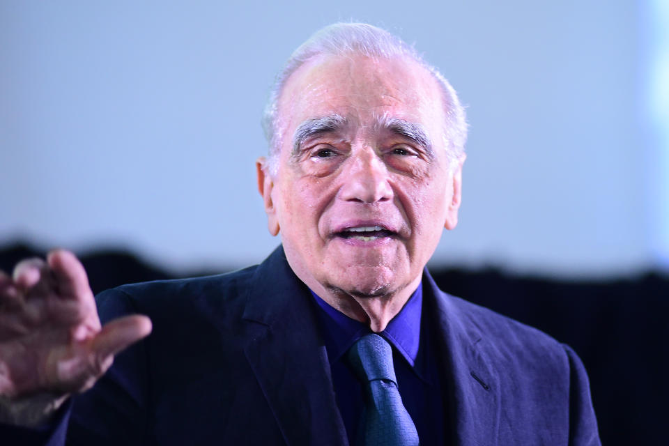 BOLOGNA, ITALY - JUNE 02: American movie director Martin Scorsese meets the audience at Arlecchino Cinema on June 02, 2023 in Bologna, Italy. (Photo by Roberto Serra - Iguana Press/Getty Images)