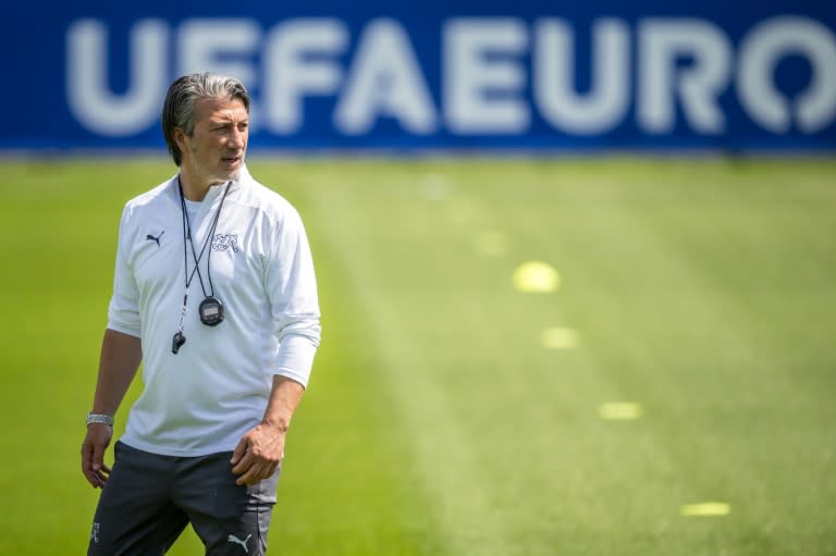 Switzerland boss Murat Yakin (Fabrice COFFRINI)