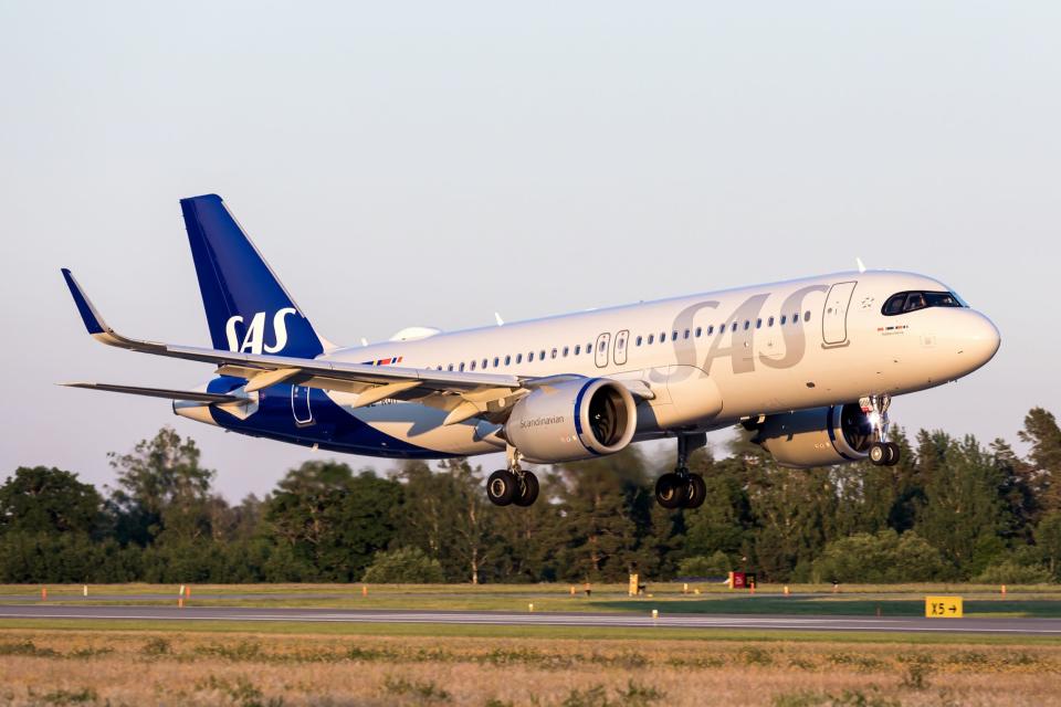 SAS Scandinavian Airlines Airbus A320neo