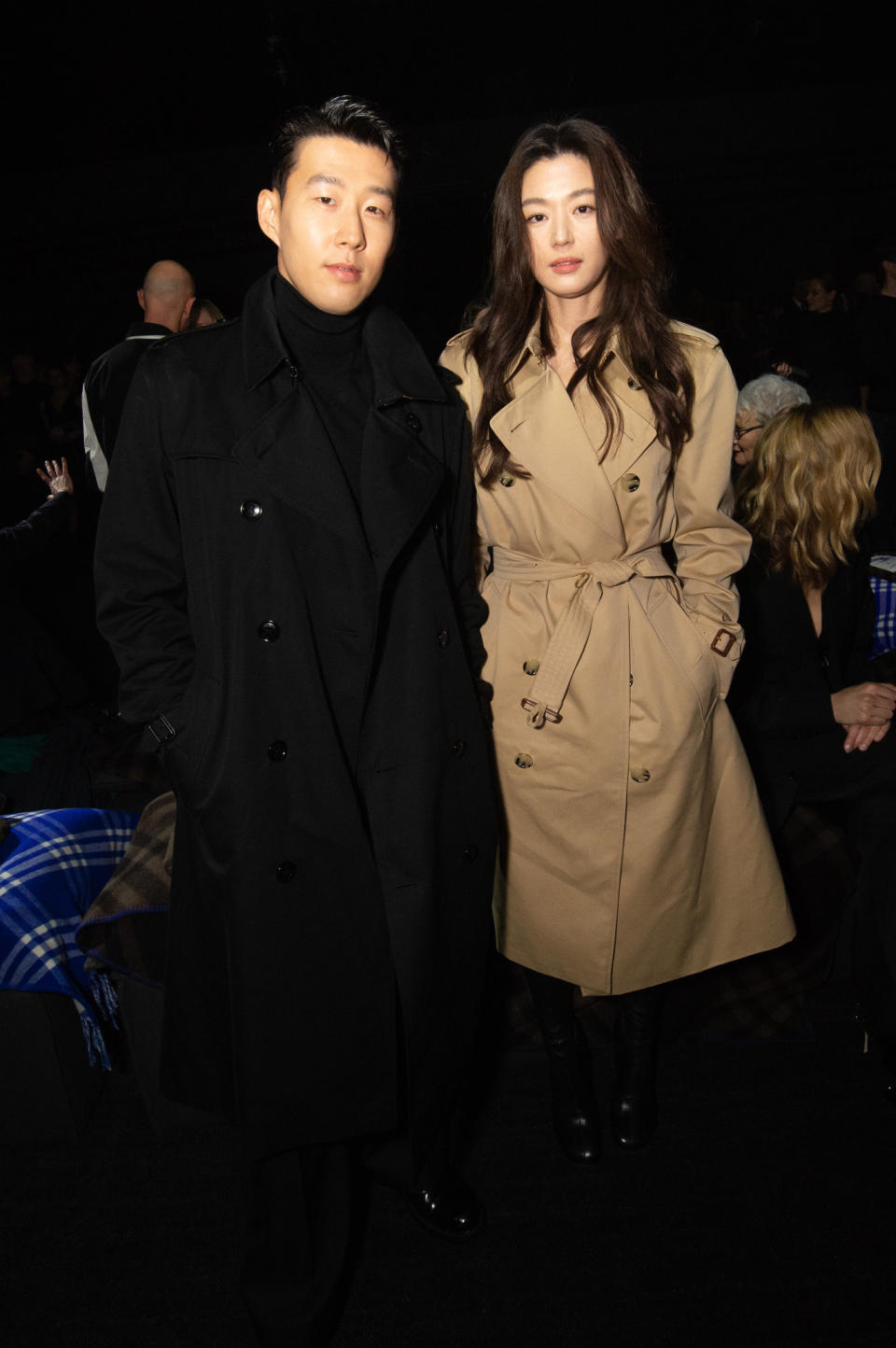 Son Heung-min and Jun Ji-hyun