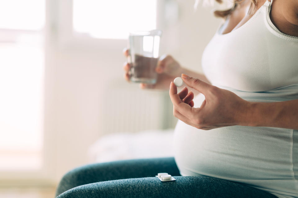 There is uncertainty over the safety of taking painkillers while pregnant [Photo: Getty]