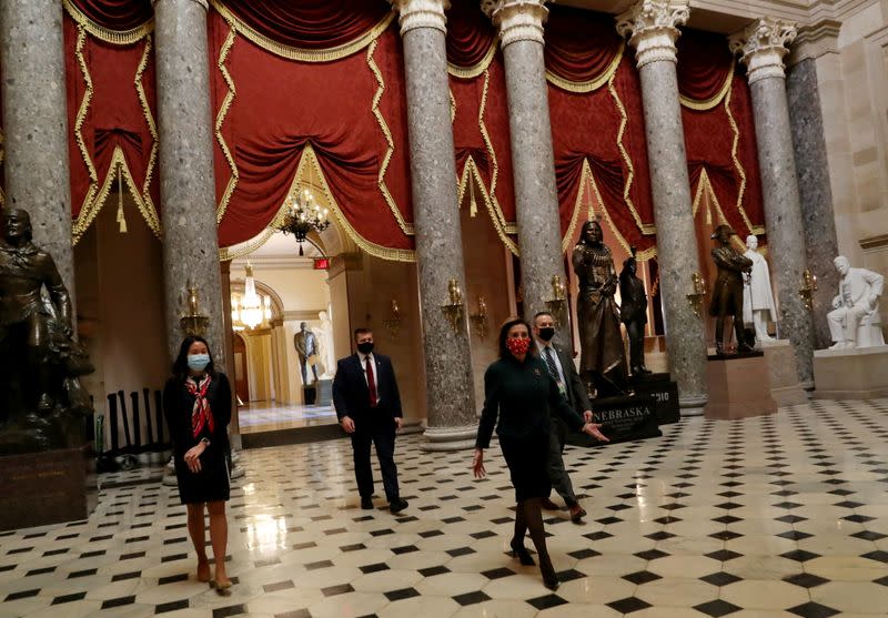 Speaker of the House Nancy Pelosi on Capitol Hill, U.S.