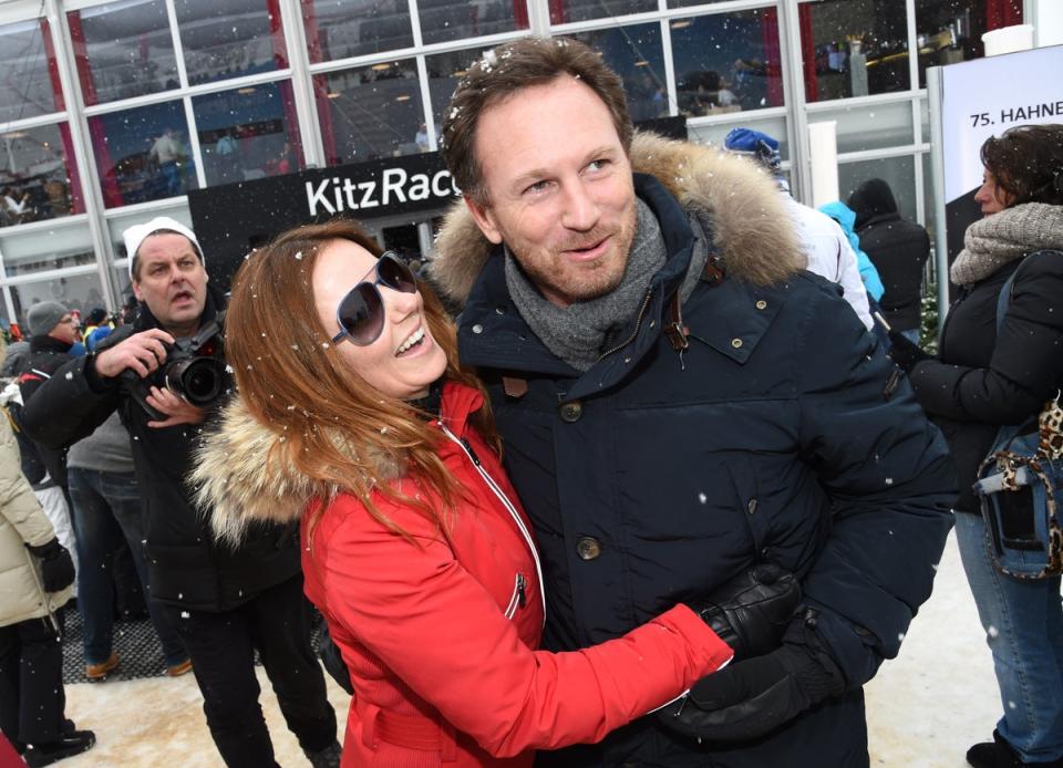 Horner and Halliwell in January 2015 (Getty Images)