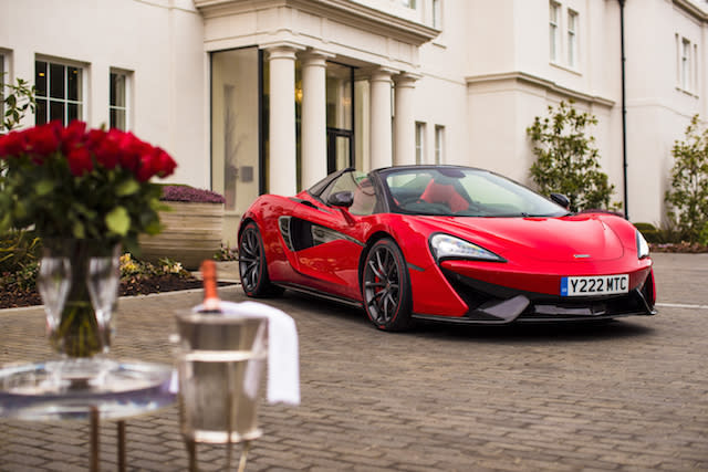 McLaren 570S Surrey, England 9th February 2018.  Photo: Drew Gibson 