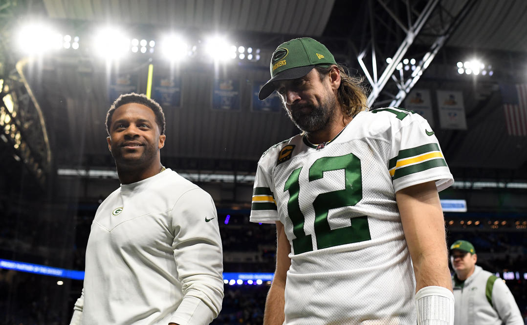 Packers: Aaron Rodgers praises Romeo Doubs, Juwann Winfree