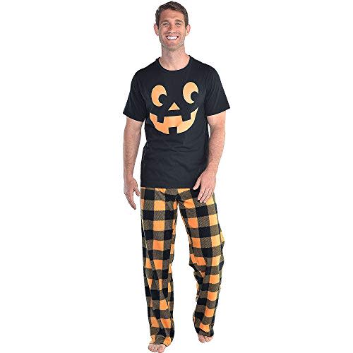 Under Disguise Men's Jack-o'-Lantern Pajamas (Amazon / Amazon)