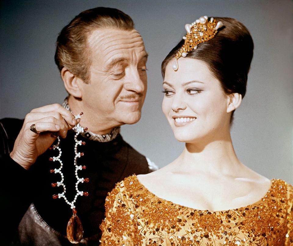 Claudia Cardinale's 'The Pink Panther' necklace in <i>The Pink Panther</i> (1963)