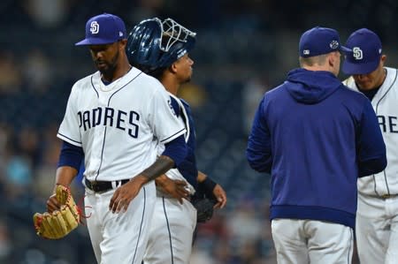 FILE PHOTO: MLB: Tampa Bay Rays at San Diego Padres