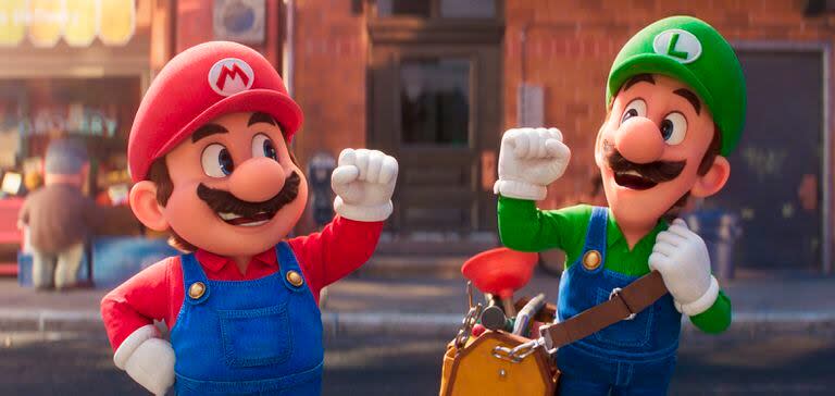 Super Mario Bros. llegó al cine este año y convocó a una multitud en las salas