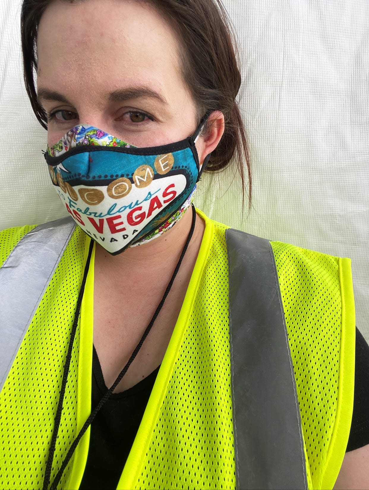 Kelsey Connors in her volunteer vest. (Courtesy Kelsey Connors)