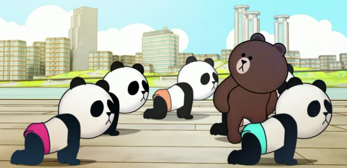 NHN Japan's animated rendition of Gangnam Style